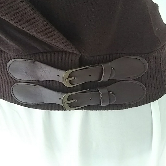 Dark brown top size M - Picture 2 of 4